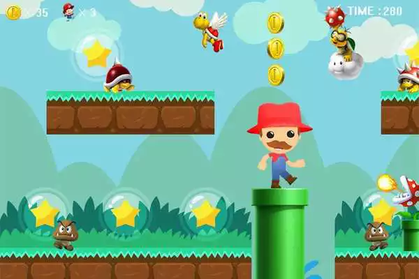 Play Super jungle boy run