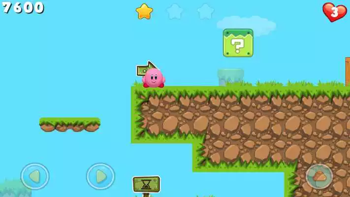 Play Super kirby adventure 5 stars