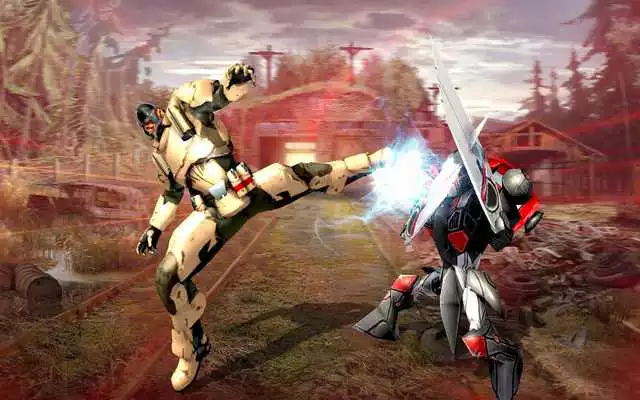 Play Super kungfu vs Super Robot hero Fighting Game