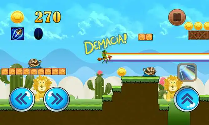 Play Super Lol World: Run In Jungle