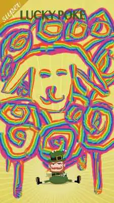 Play Super Lucky Poke Rainbow Paint Play Super Lucky Poke Rainbow Paint