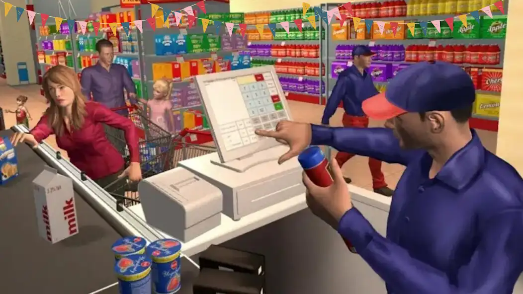 Play Supermarket Cashier-Mall Shop  and enjoy Supermarket Cashier-Mall Shop with UptoPlay