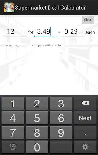 Play Supermarket Deal Calculator  and enjoy Supermarket Deal Calculator with UptoPlay