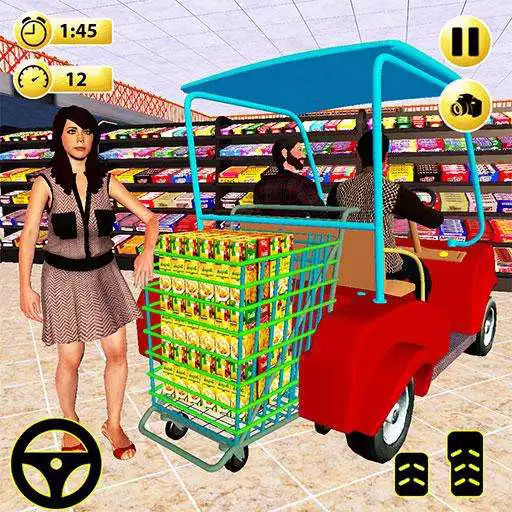Free play online Supermarket Easy Shopping Cart Driving Games APK
