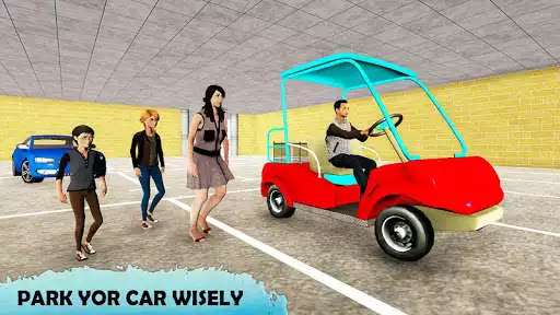 Play Supermarket Easy Shopping Cart Driving Games