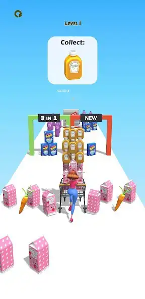 Play Supermarket Rush! as an online game Supermarket Rush! with UptoPlay