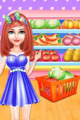 Play Supermarket Shopping  Girls Cooking Mania