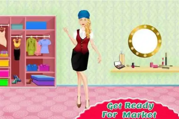 Play Supermarket Shopping Girl