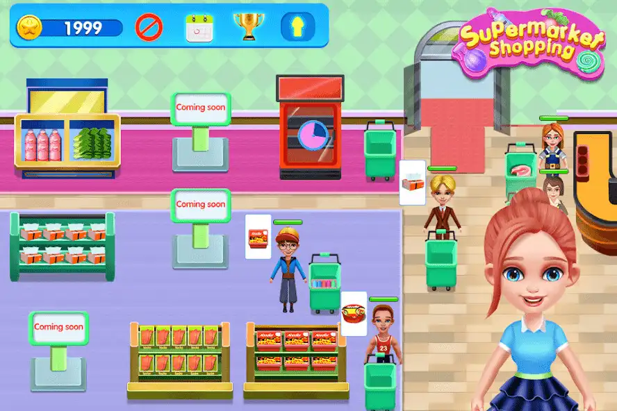Play Super Market Shopping as an online game Super Market Shopping with UptoPlay