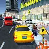 Free play online Supermarket Taxi Driver 3D Sim APK