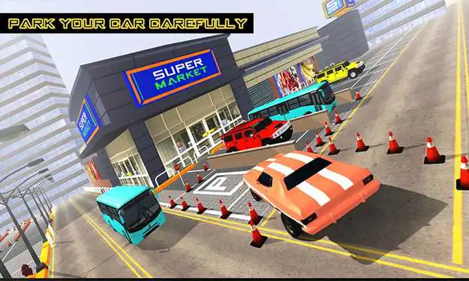Play Super Mart Extreme Car Parking