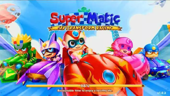Play Super Matic - Car Transform Racing