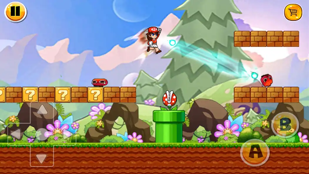Play Super Merys Bros Adventure as an online game Super Merys Bros Adventure with UptoPlay