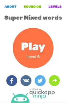 Play Super Mixed words