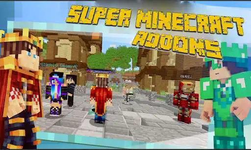 Play SUPER MOD - for Minecraft PE as an online game SUPER MOD - for Minecraft PE with UptoPlay