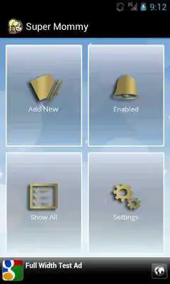 Play SuperMommy audio reminder