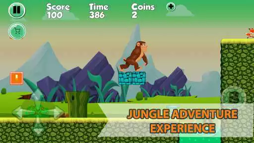 Play APK Super Monkey Hero World - Adventure of Jungle  and enjoy Super Monkey Hero World - Adventure of Jungle with UptoPlay com.nekatstudios.supermonkeyjumpjungleadventure
