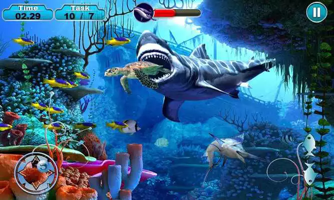 Play Super Monster Blue Whale Shark Game