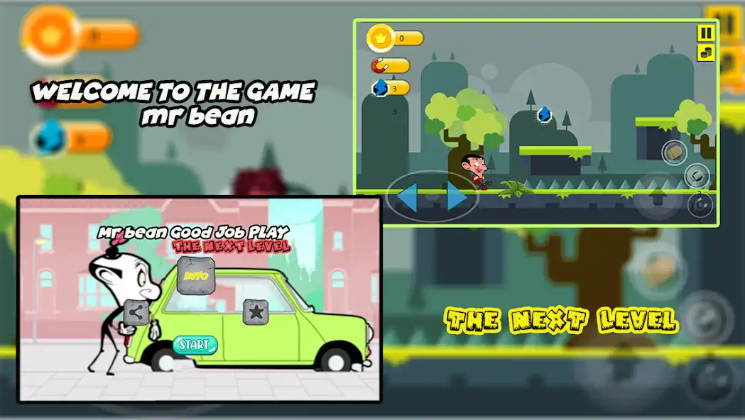 Play Super Mr Bean Game Runner  and enjoy Super Mr Bean Game Runner with UptoPlay