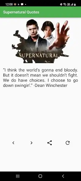 Play Supernatural Quotes as an online game Supernatural Quotes with UptoPlay