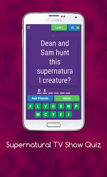 Play Supernatural Tv Show Quiz  and enjoy Supernatural Tv Show Quiz with UptoPlay