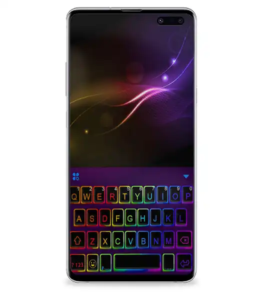 Play Super Neon Keyboard Theme as an online game Super Neon Keyboard Theme with UptoPlay