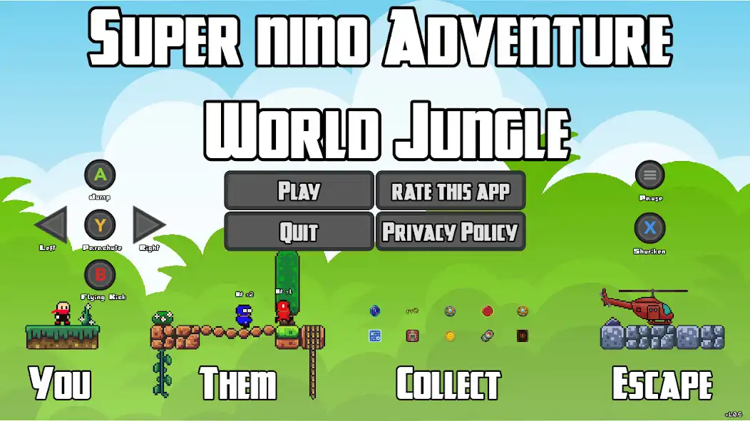 Play Super nino : Adventure Jungle  and enjoy Super nino : Adventure Jungle with UptoPlay