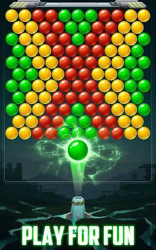 Play Supernova Bubble Shooter as an online game Supernova Bubble Shooter with UptoPlay