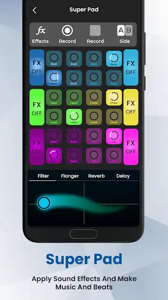 Play SUPER PADS : Drum Pads Machine as an online game SUPER PADS : Drum Pads Machine with UptoPlay