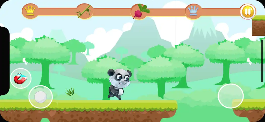 Play Super Panda Run as an online game Super Panda Run with UptoPlay