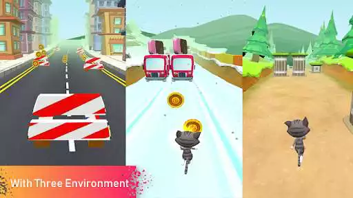 Play Super pet Runner:free game Endless Runner as an online game Super pet Runner:free game Endless Runner with UptoPlay
