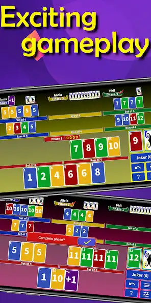 Play Super Phase Rummy as an online game Super Phase Rummy with UptoPlay