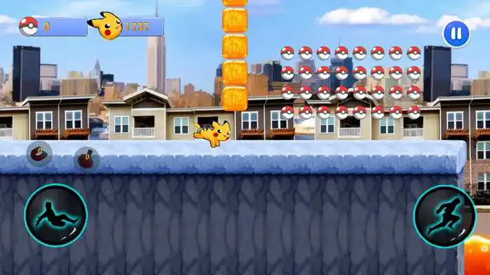 Play Super Pikachu Jump Run