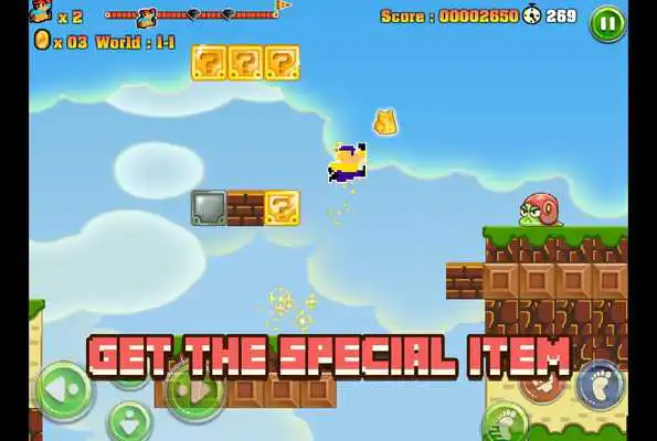 Play Super Pixel Mega Jump Run