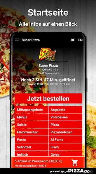 Play Super Pizza Durmersheim as an online game Super Pizza Durmersheim with UptoPlay
