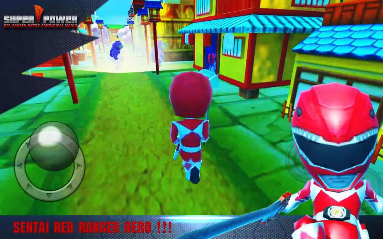 Play Super Power Red Ranger Battle Adventures World