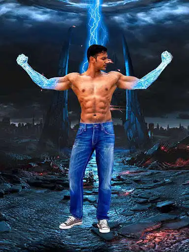 Play Super Power VFX - Photo editor effects montage app  and enjoy Super Power VFX - Photo editor effects montage app with UptoPlay