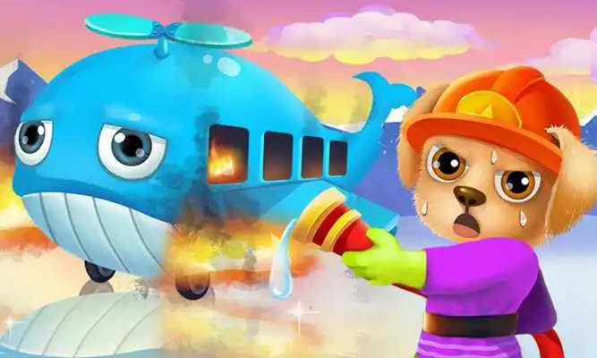 Play Super Puppy Pilot Plane Rescue