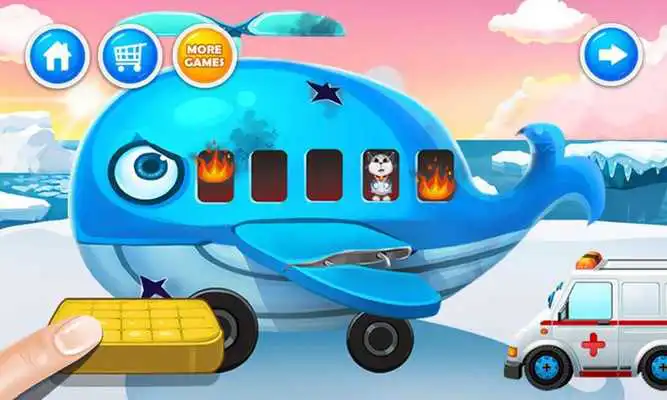 Play Super Puppy Pilot Plane Rescue