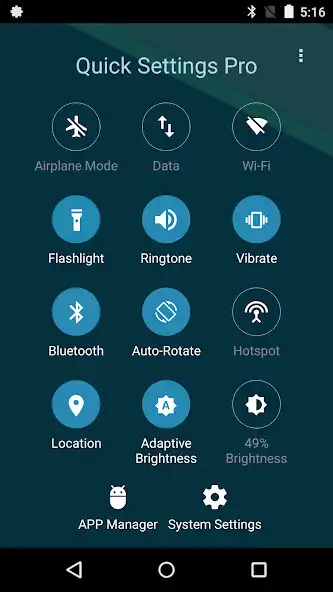 Play Super Quick Settings Pro  and enjoy Super Quick Settings Pro with UptoPlay
