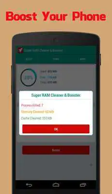 Play Super RAM Cleaner  Booster