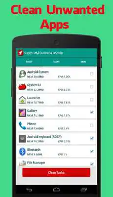 Play Super RAM Cleaner  Booster