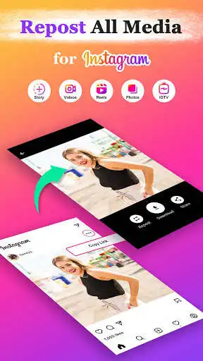 Play Super Repost for Instagram Photos as an online game Super Repost for Instagram Photos with UptoPlay