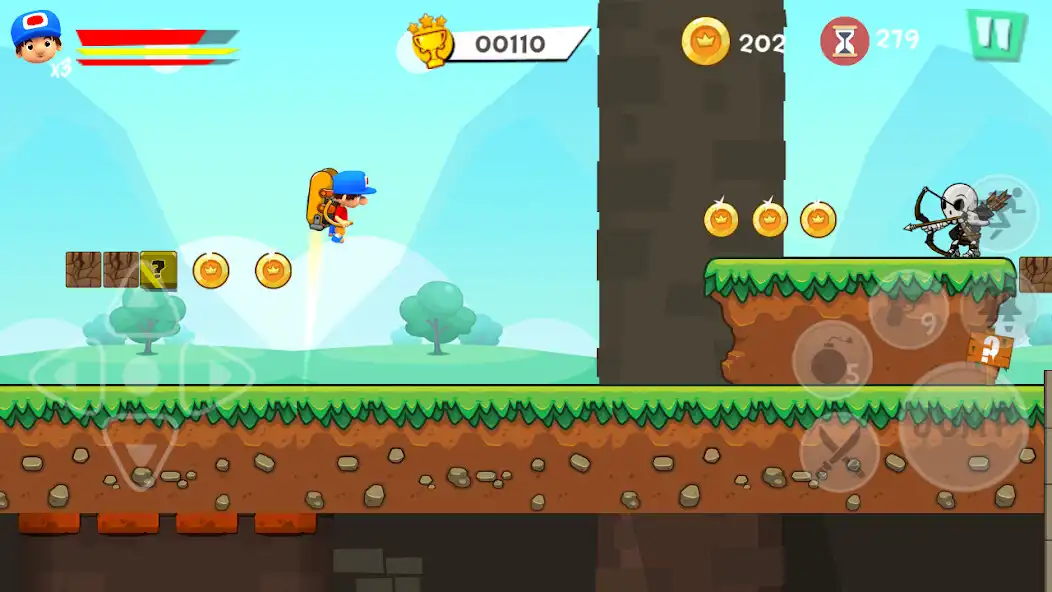 Play Super Romareo Adventure as an online game Super Romareo Adventure with UptoPlay