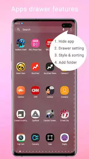 Play Super S10 Launcher, Galaxy S10 as an online game Super S10 Launcher, Galaxy S10 with UptoPlay