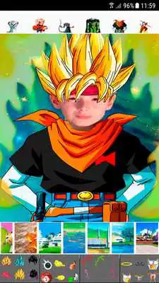 Play Super Saiyan Photo Editor