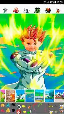 Play Super Saiyan Photo Editor