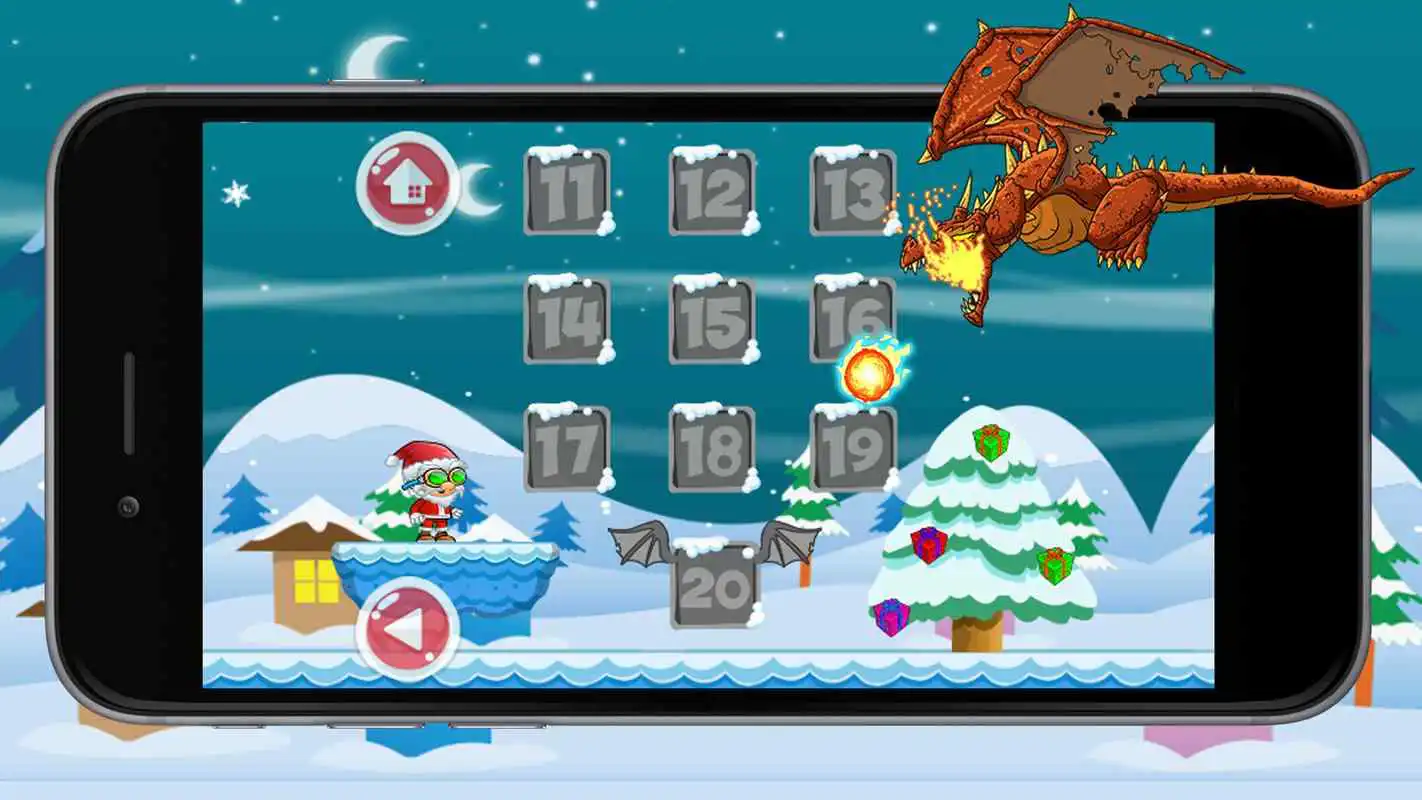 Play Super Santa Run Adventure