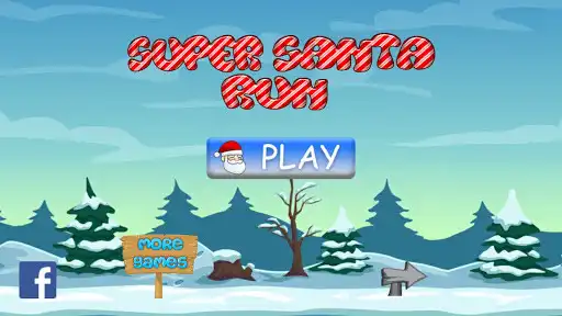 Play Super Santa Run as an online game Super Santa Run with UptoPlay