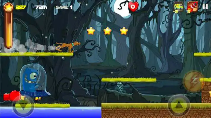 Play Super scooby boo Journey scary doo Jungle game